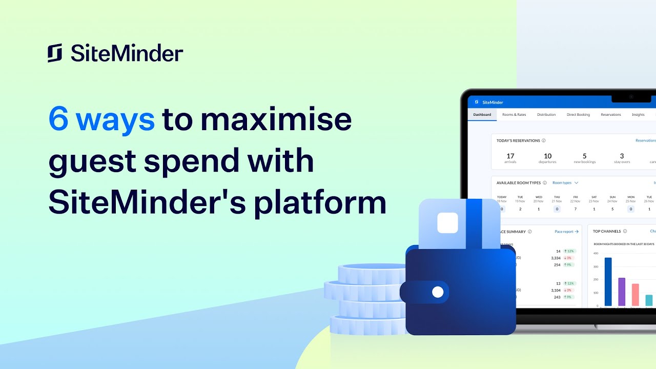 6 ways to maximise guest spend with SiteMinder's platform