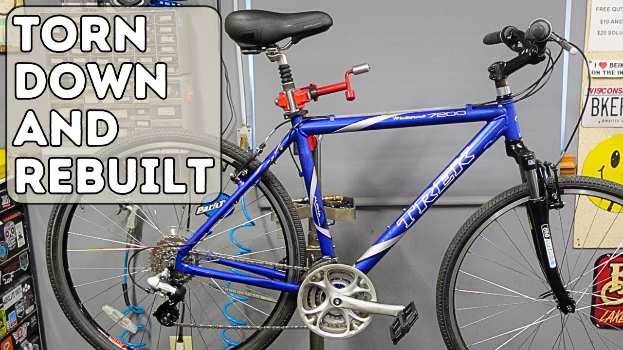 COMPLETE REBUILD - Trek 7200 Hybrid - Better than BRAND NEW!