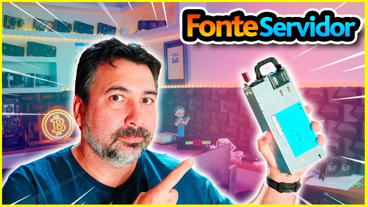 🔥 FONTE DE SERVIDOR MINERAR COM CPU - Será que vale a pena?