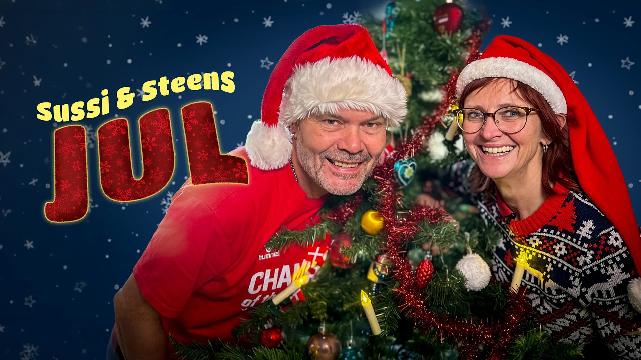 Hjemme hos Sussi og Steen til jul - Flæskesteg, følelser og sjove øjeblikke!