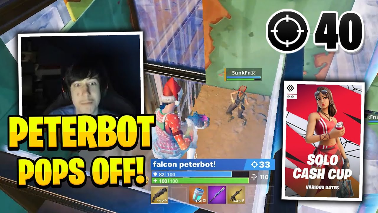 PeterBot Nearly Drops 40 BOMB in Solo Cash Cup!