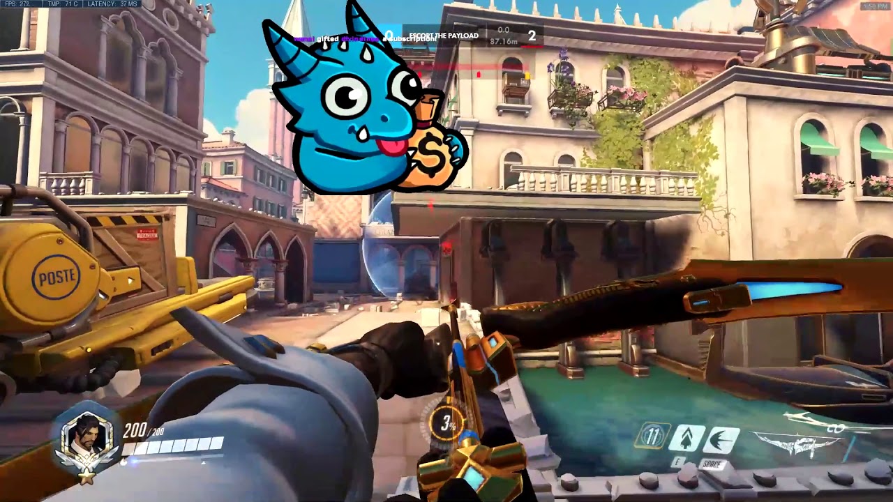 WRAXU IS BACK AND HE PLAYS AS HANZO! [ OVERWATCH SEASON 17 TOP 500 ]