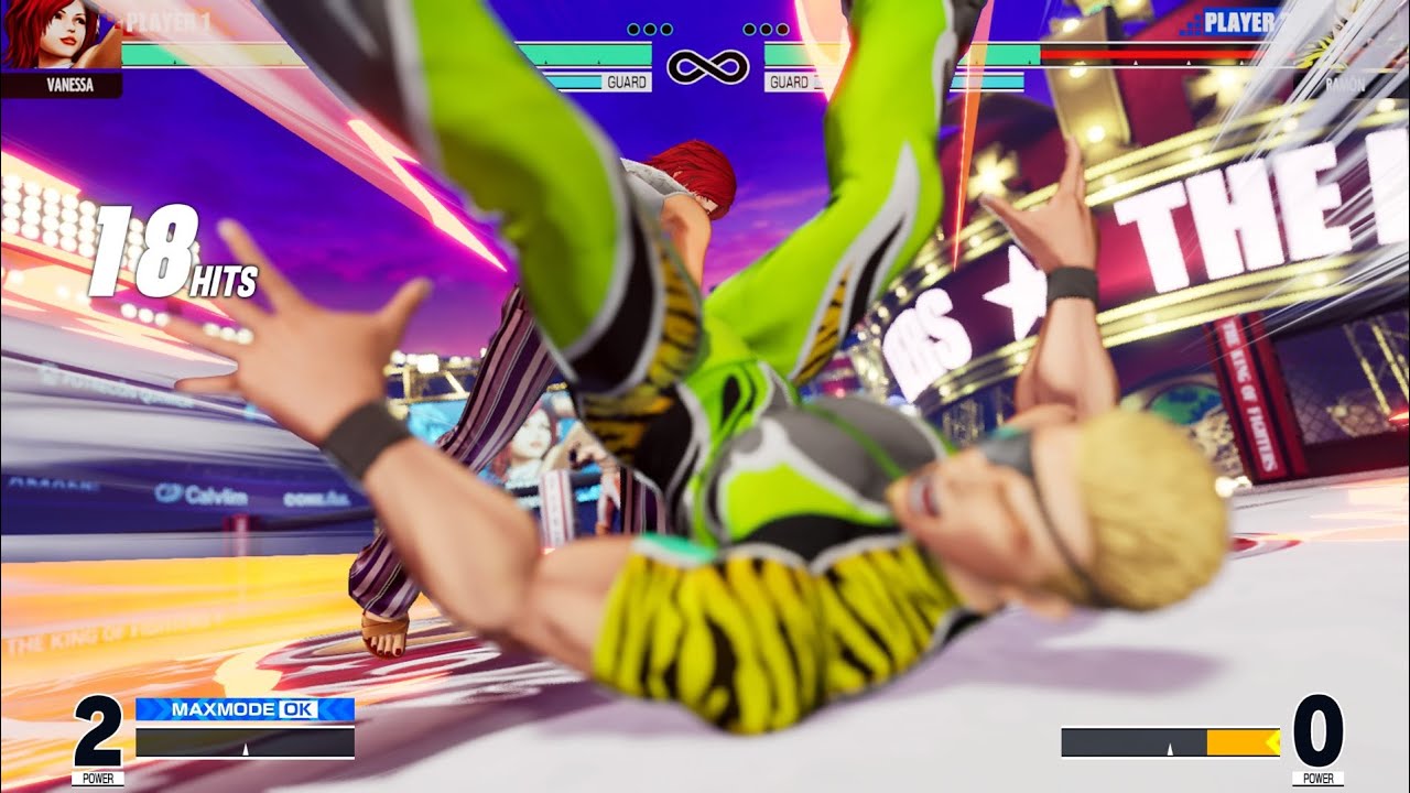 (KOF15) Reverse Ryona (Request) - Vanessa Rejects Ramon!