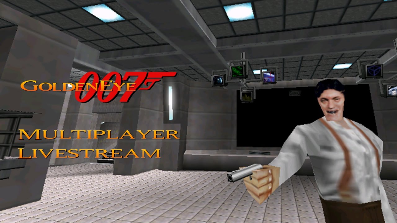 GoldenEye 007 N64 - Multiplayer Splitscreen Livestream