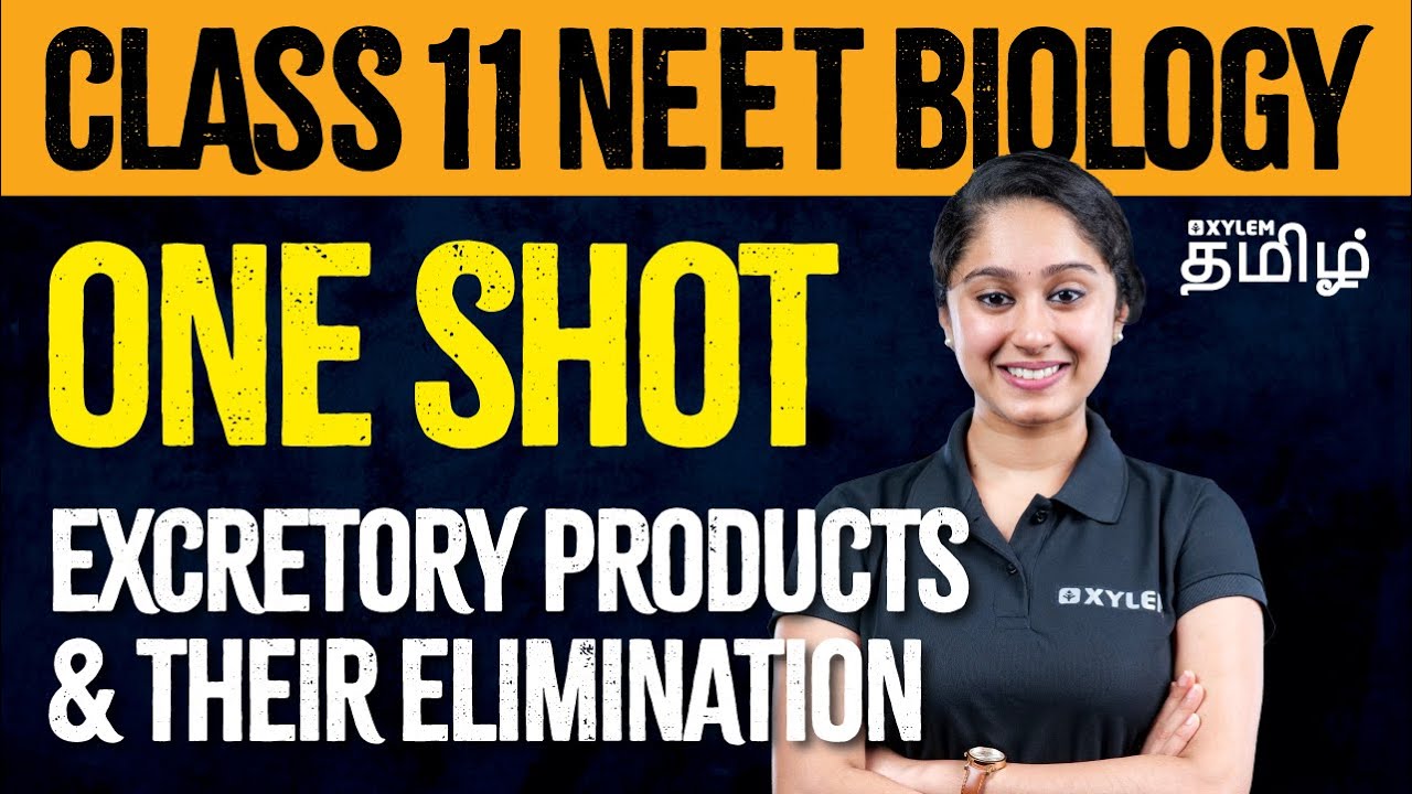 ONE SHOT: Class 11 | Excretory products and their Elimination | Xylem NEET Tamil