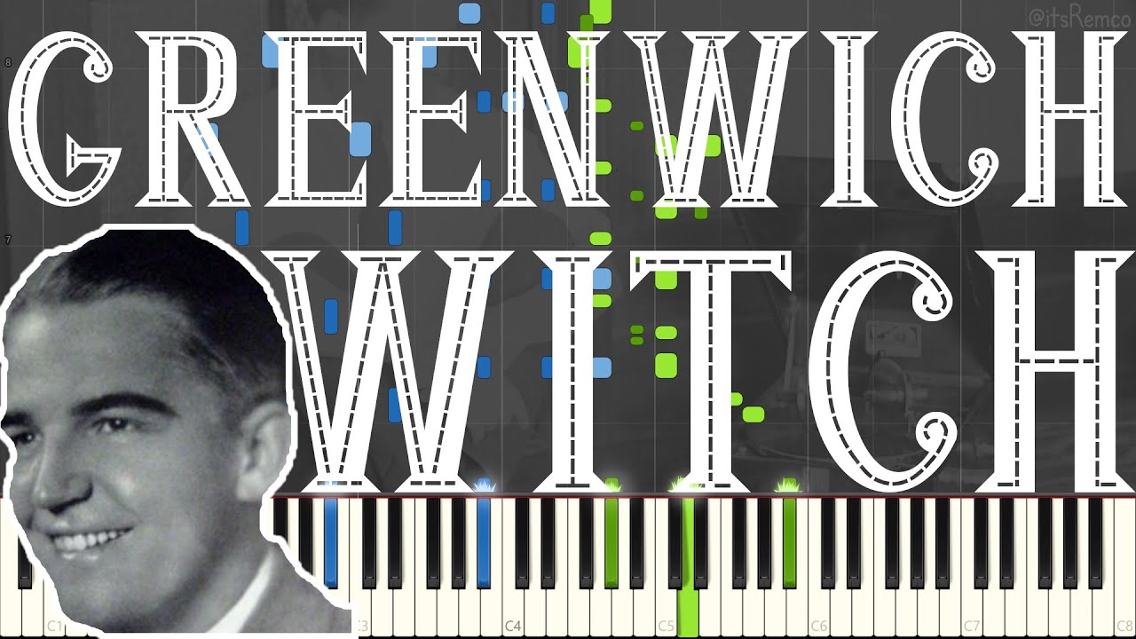 Zez Confrey - Greenwich Witch 1921 (Novelty Ragtime Piano Synthesia)