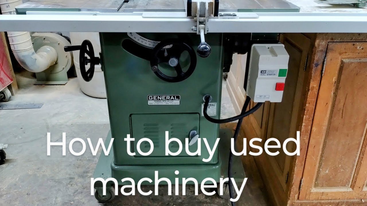 How to buy used table saw.