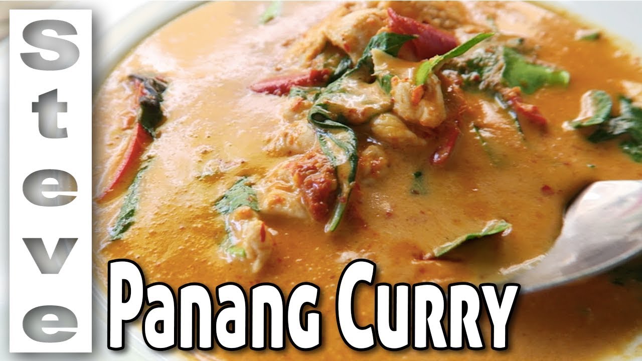 Best Thai Curry - THAI STREET FOOD - With Recipe Instructions 🇹🇭
