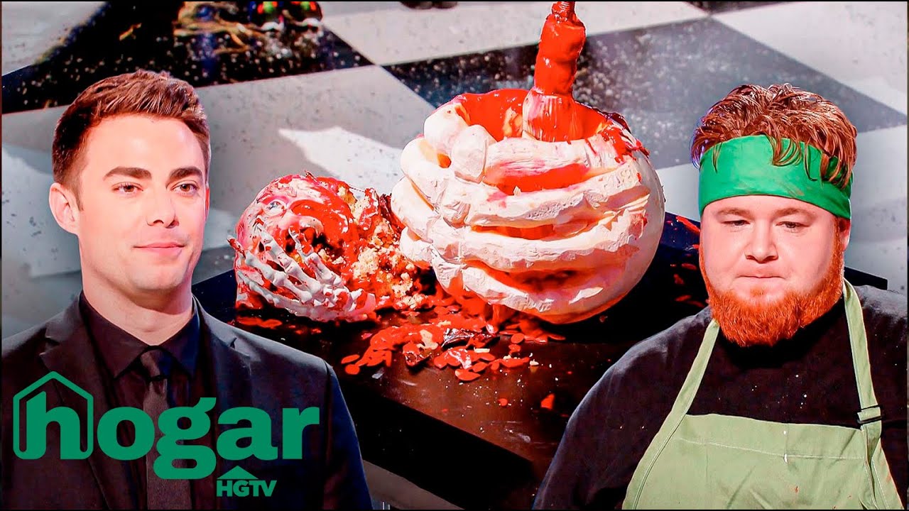 Pasteles se caen a pedazos ante jueces | Guerras de Halloween | Hogar HGTV