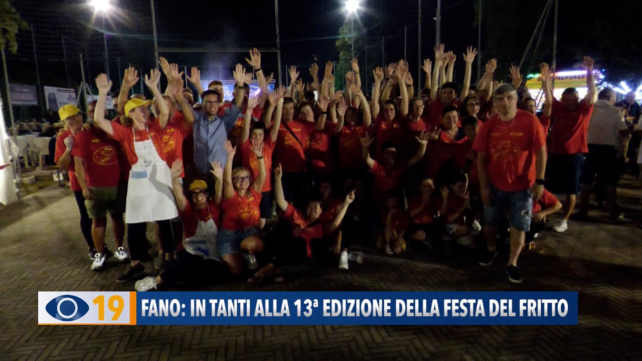 Fano: in tanti alla 13ª edizione della Festa del Fritto