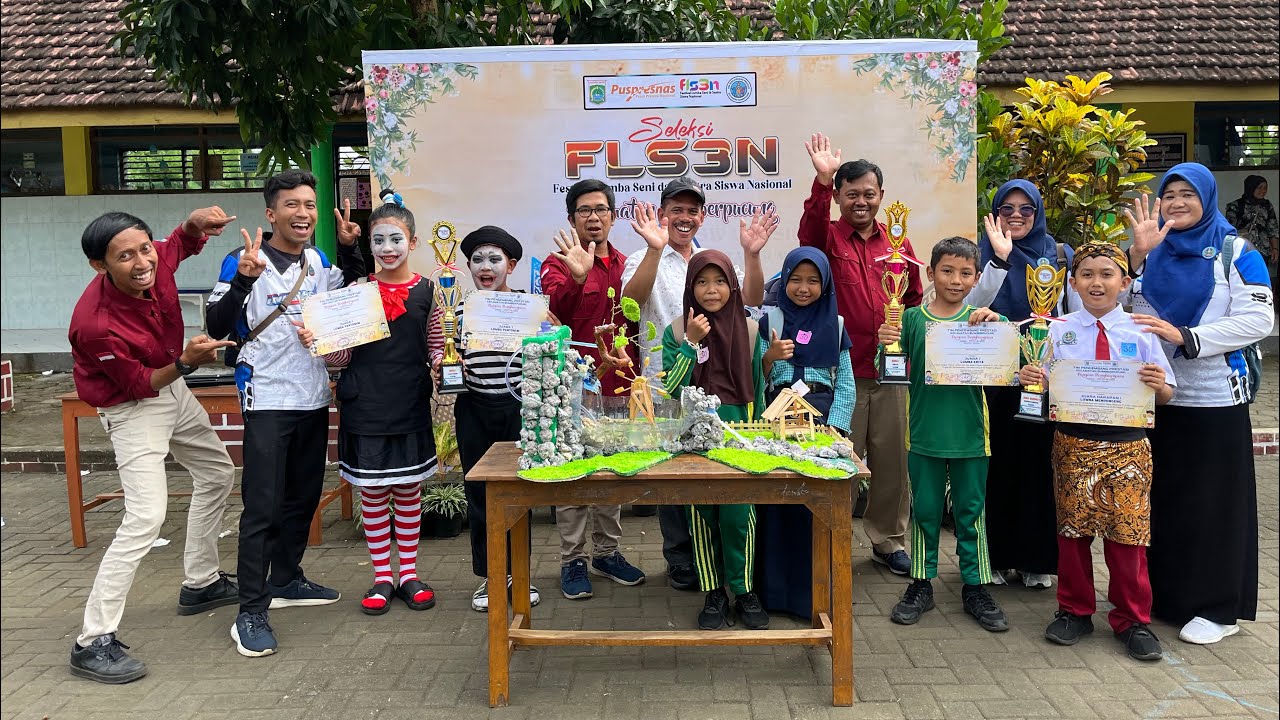 Juara 1 Lomba Pantomim SD NEGERI 4 JATIGUWI Di Event FLS3N kec.Sumberpucung Tahun 2026