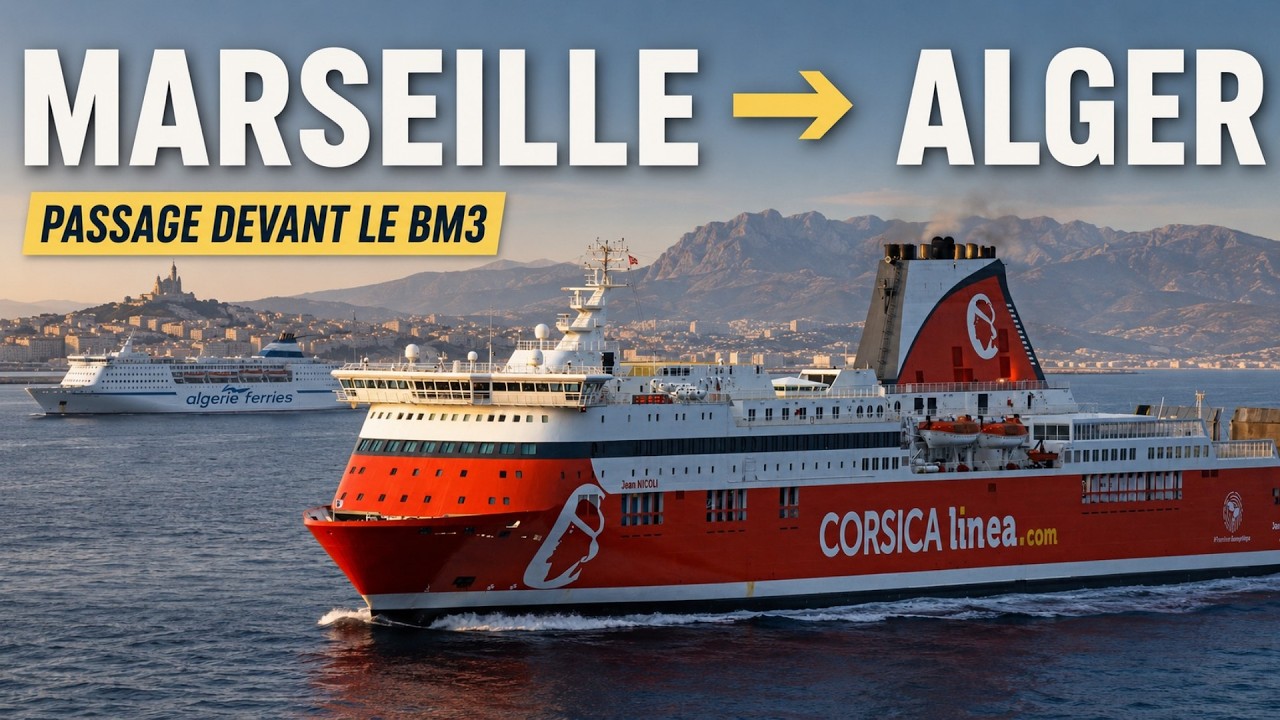 Marseille - Algérie à bord du Jean Nicoli