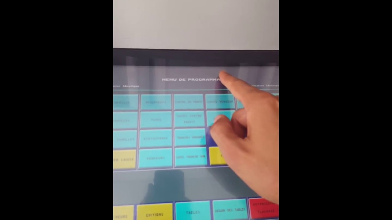 Procédure de programmation d'une formule 