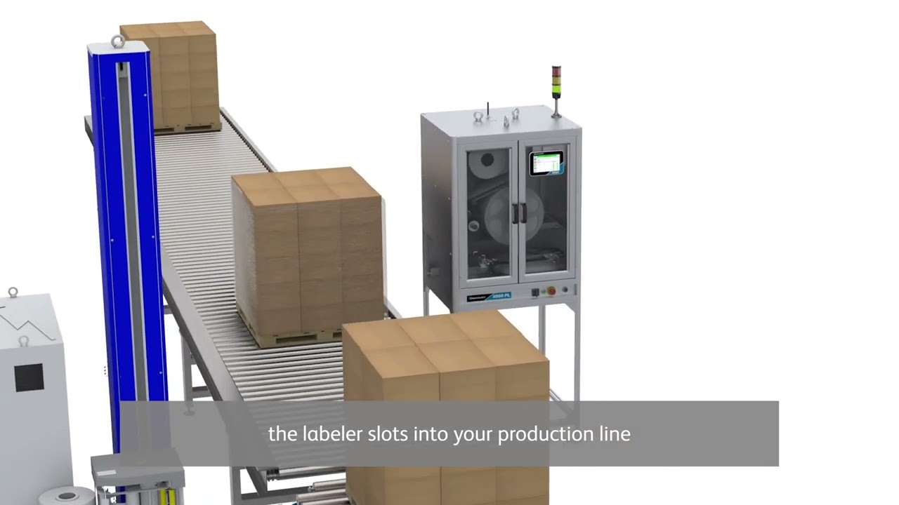 The 9560 PL:  Pallet labeling, redefined