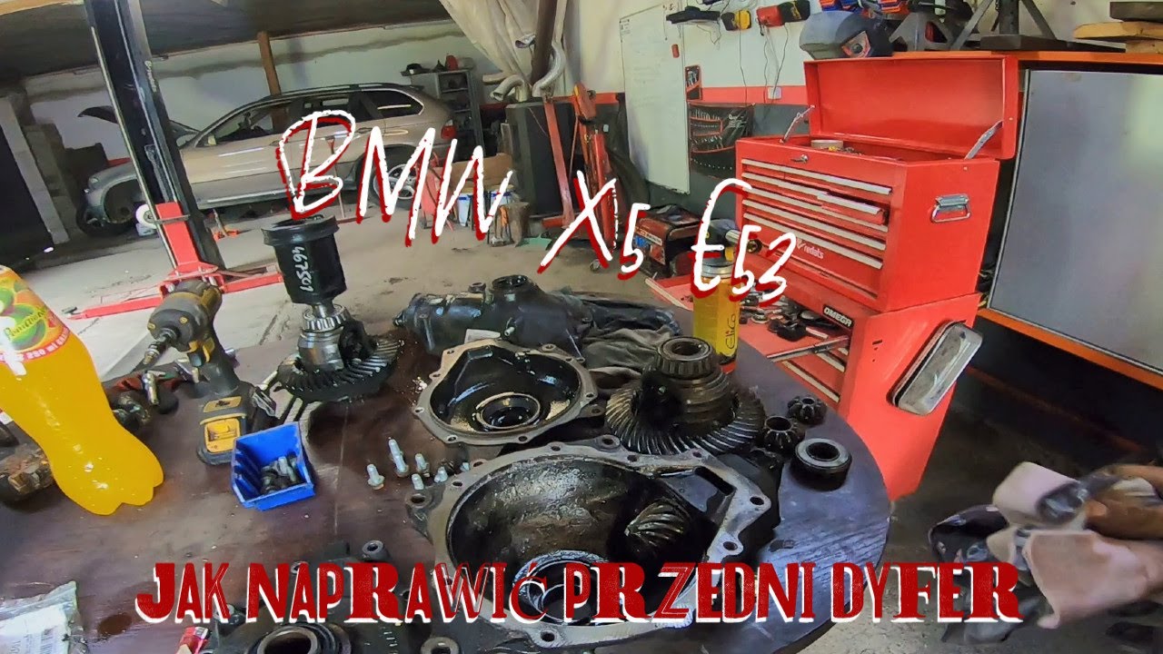 #bmw X5 E53  Jak wymienić przedni dyferencjał Dlaczego Majstra X przestał jeździć