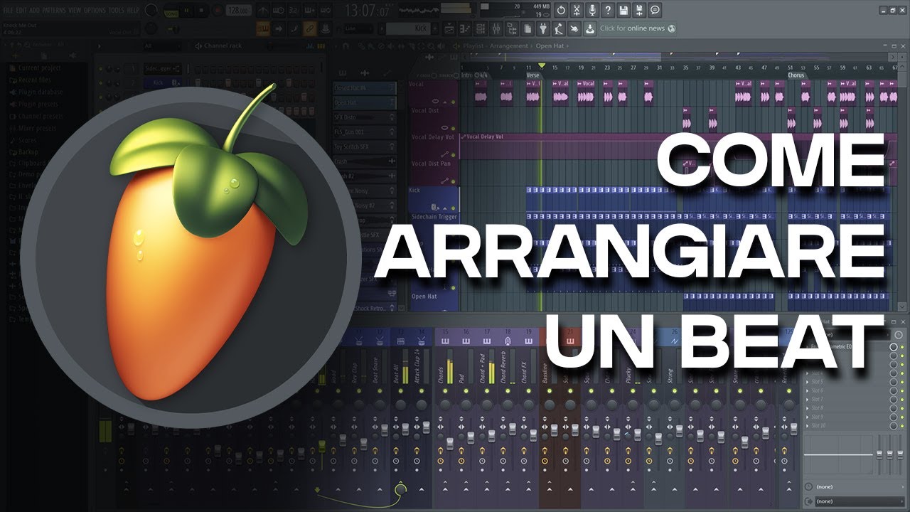 [FL Studio] Tutorial: Come arrangiare un beat in 4 minuti