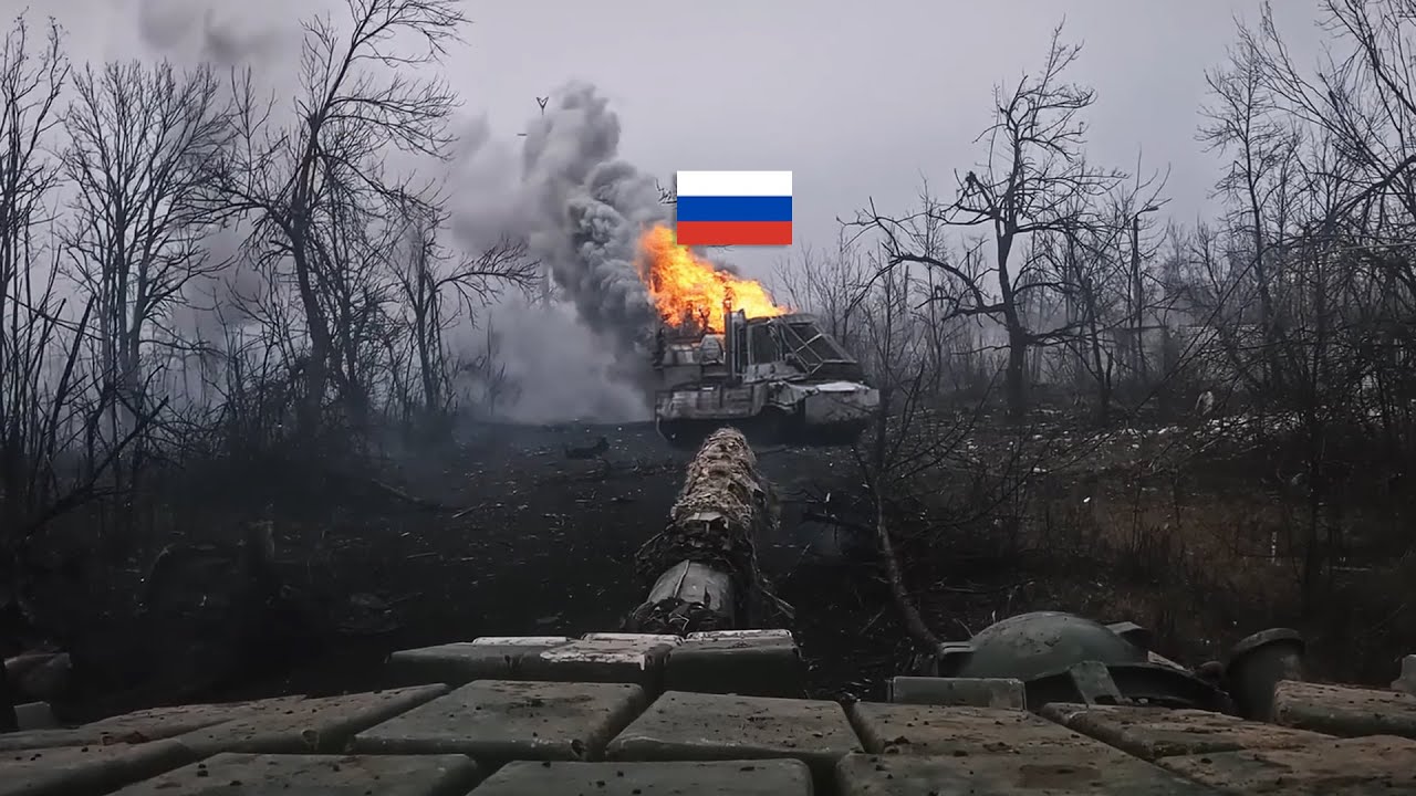 ウクライナの戦車、ドンバス防衛線を突破！｜前線の実録映像
