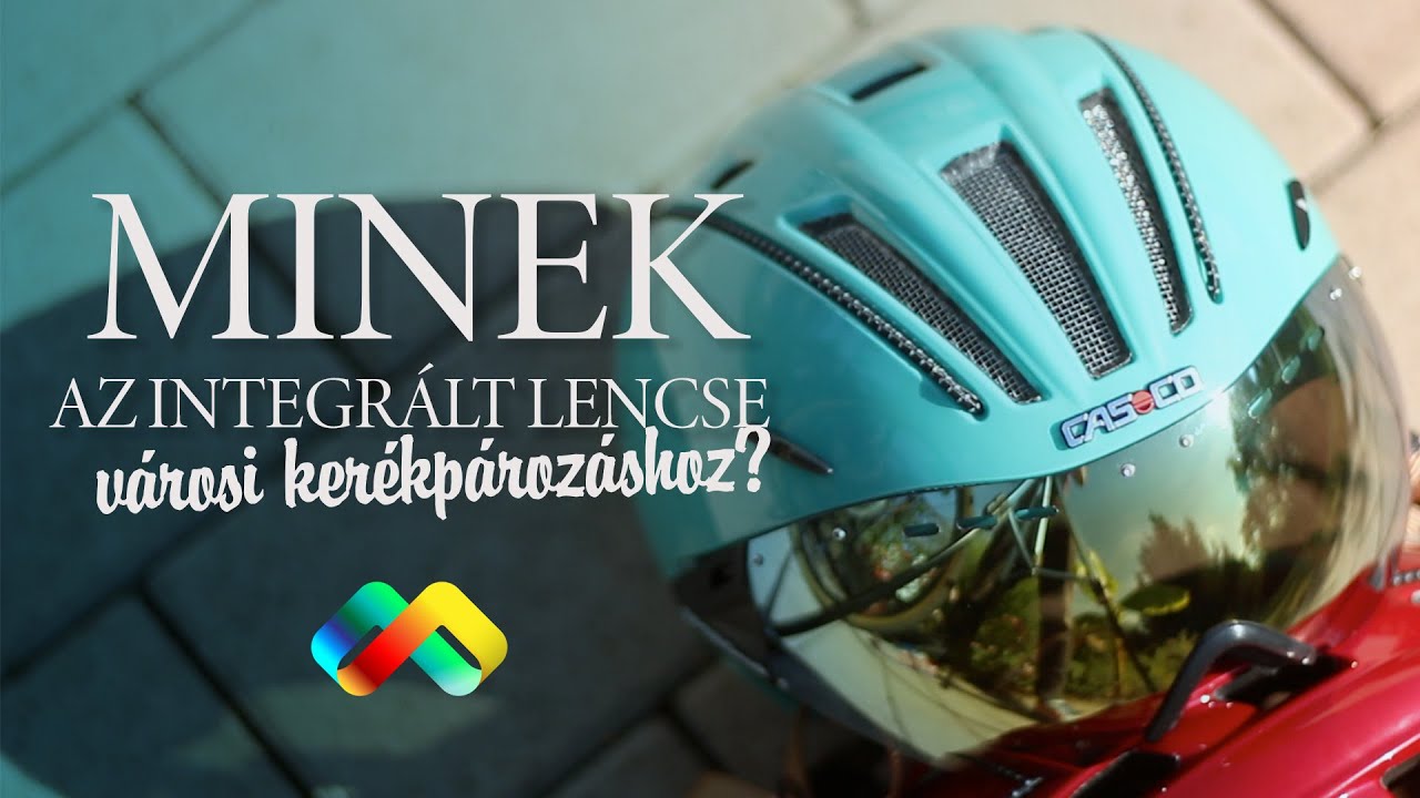 INTEGRÁLT LENCSE VÁROSBA? Casco Roadster Plus kerékpáros fejvédő bemutató