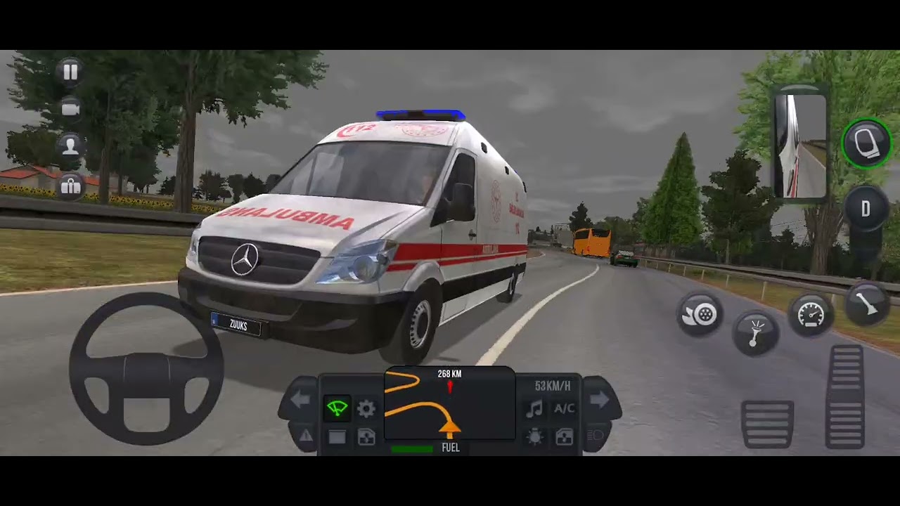 AMBULANCE DRIVE GAMING SIMULATOR 🚨