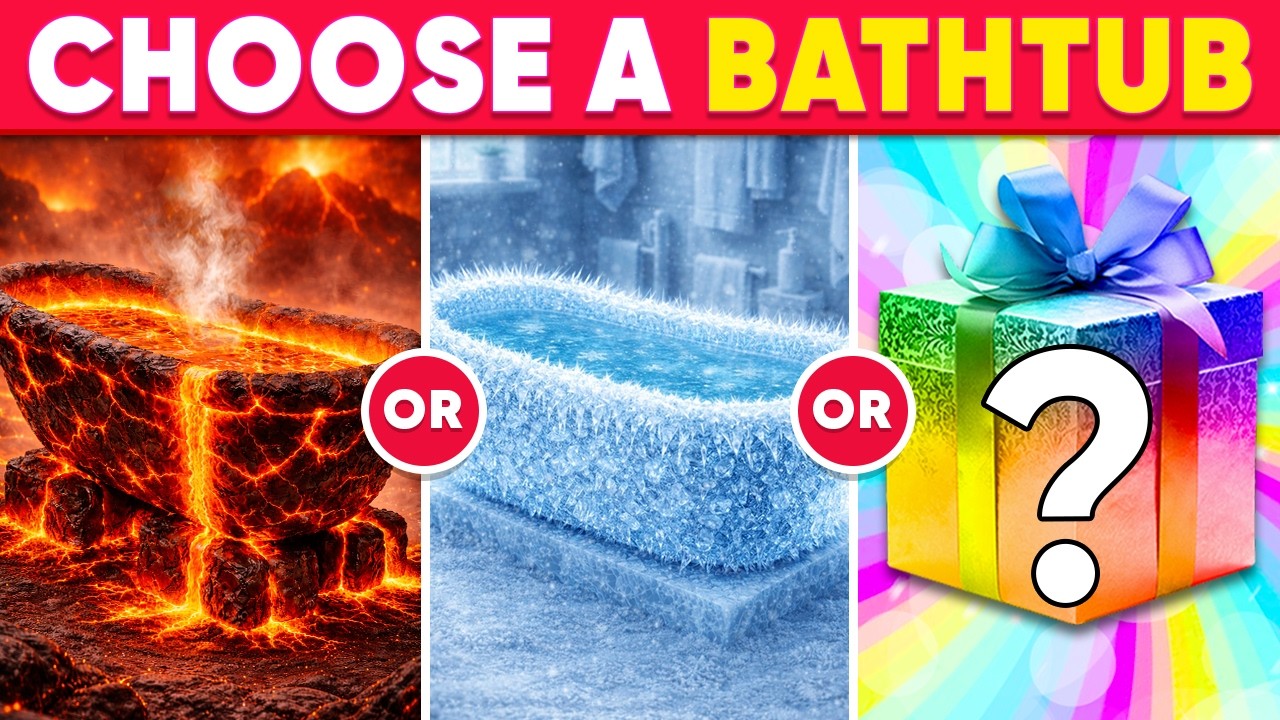 Would You Rather - MYSTERY Gift Edition 🎁🤯🌋 Quiz Galaxy
