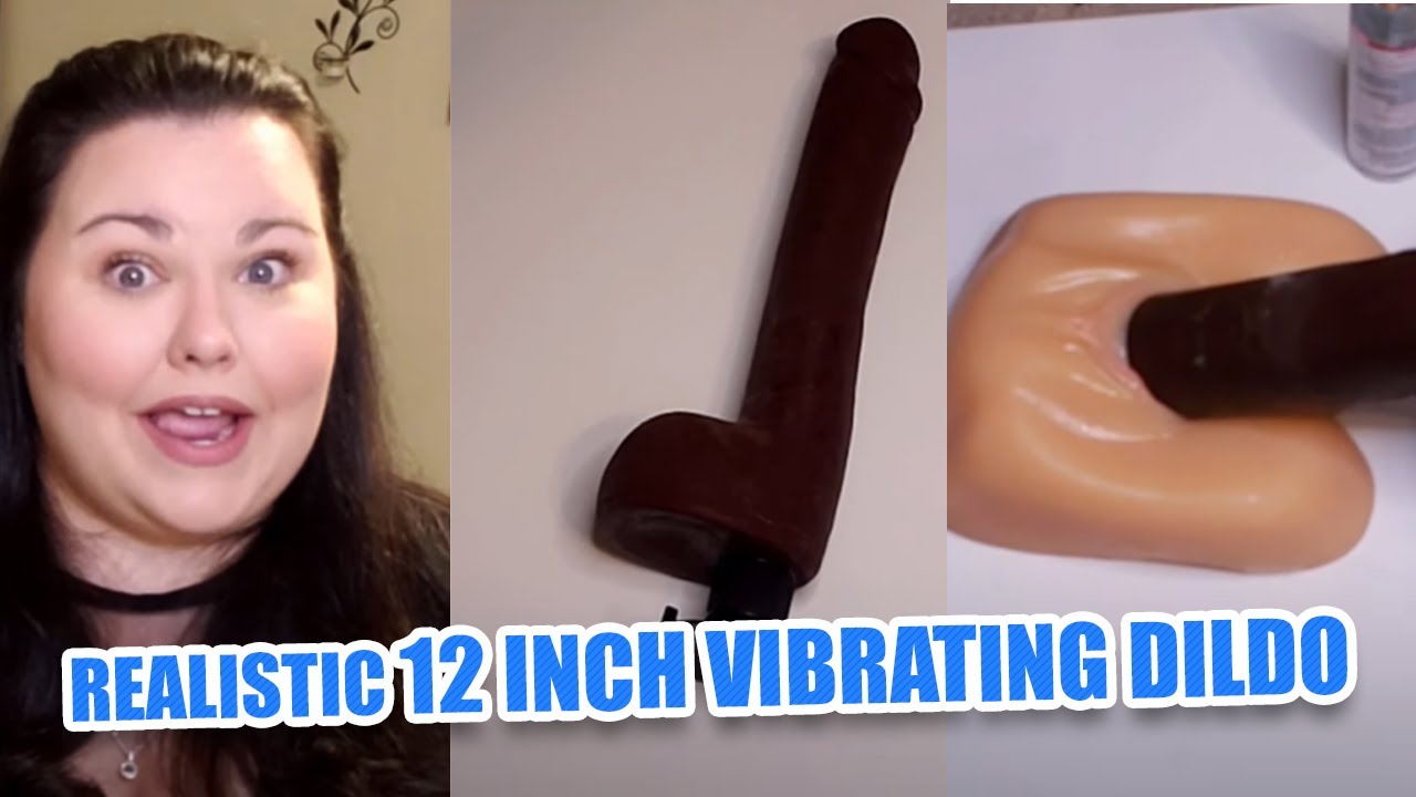 Realistic 12 Inch Vibrating Dildo | Extra-Large Vibrating Dildo | Dildo Review #shorts