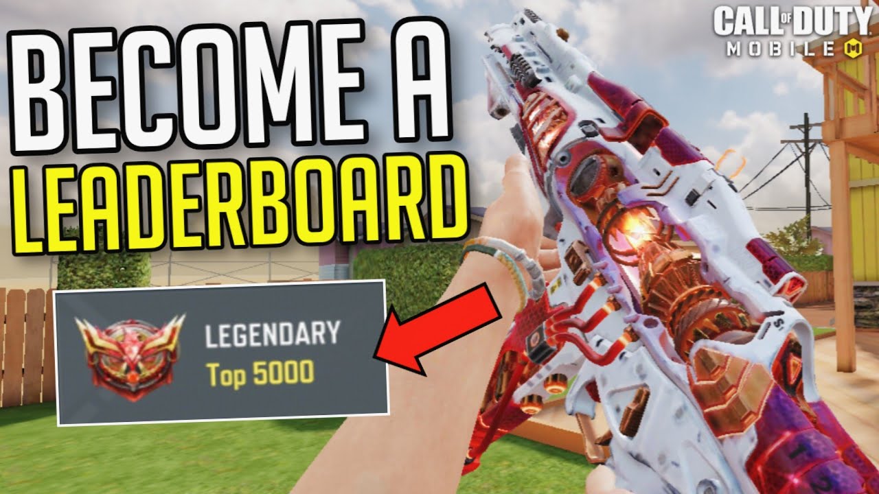 How To BECOME a LEADERBOARD Player In Codm Cod Mobile 2025
