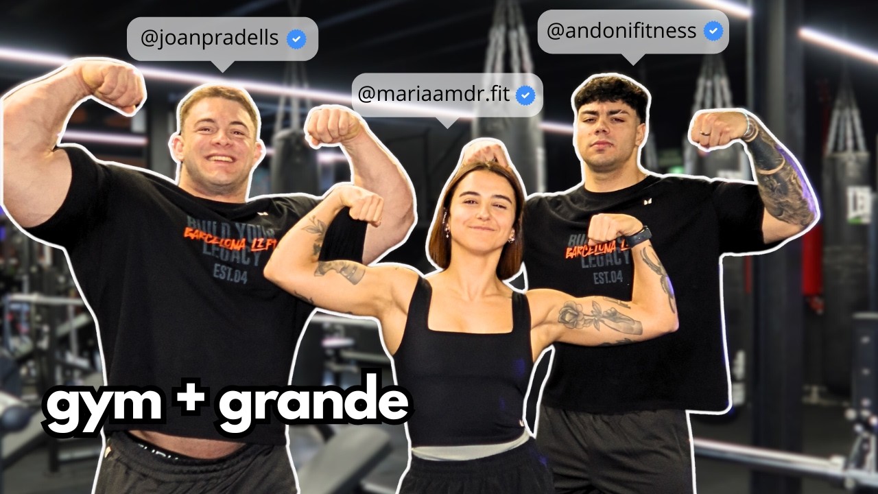 Visité El Gym Más Grande De Europa con Joan Pradells y Andoni