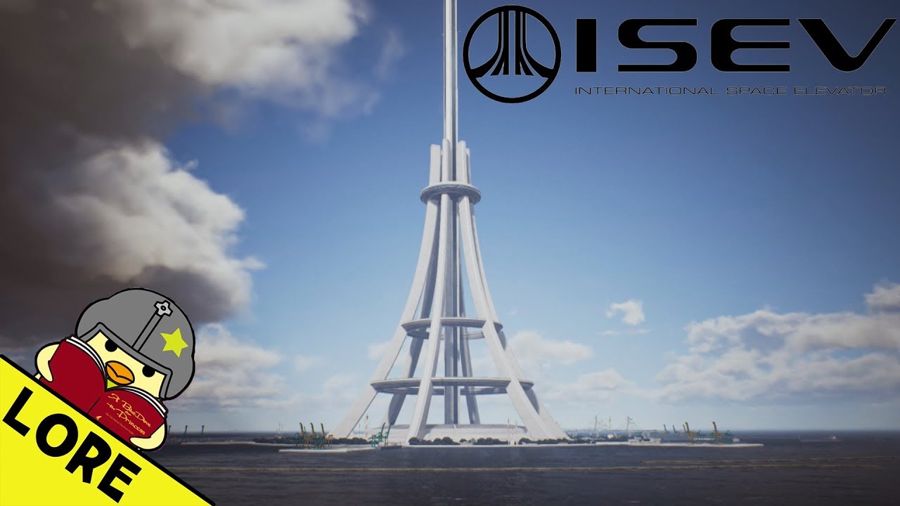 Ace Combat Lore | The Construction of the International Space Elevator
