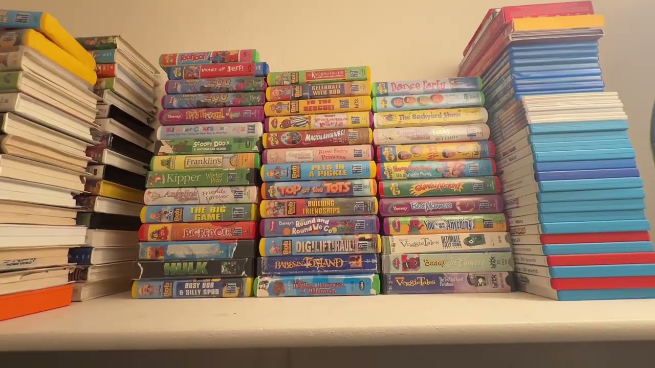 My VHS Collection (Was In September 5th 2025 Edition)