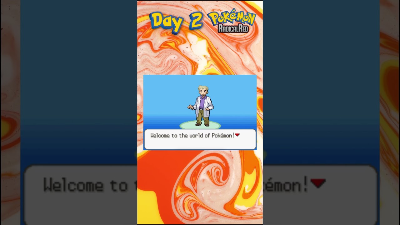 Day 2 of Youtube Plays Pokemon Radical Red 