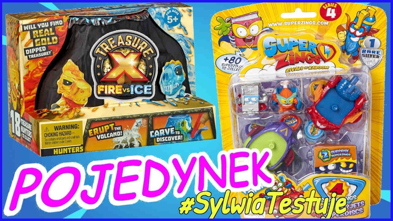 SUPER ZINGS 4 seria vs TREASURE X FIRE vs ICE ☯️ POJEDYNEK ☯️ #SylwiaTestuje