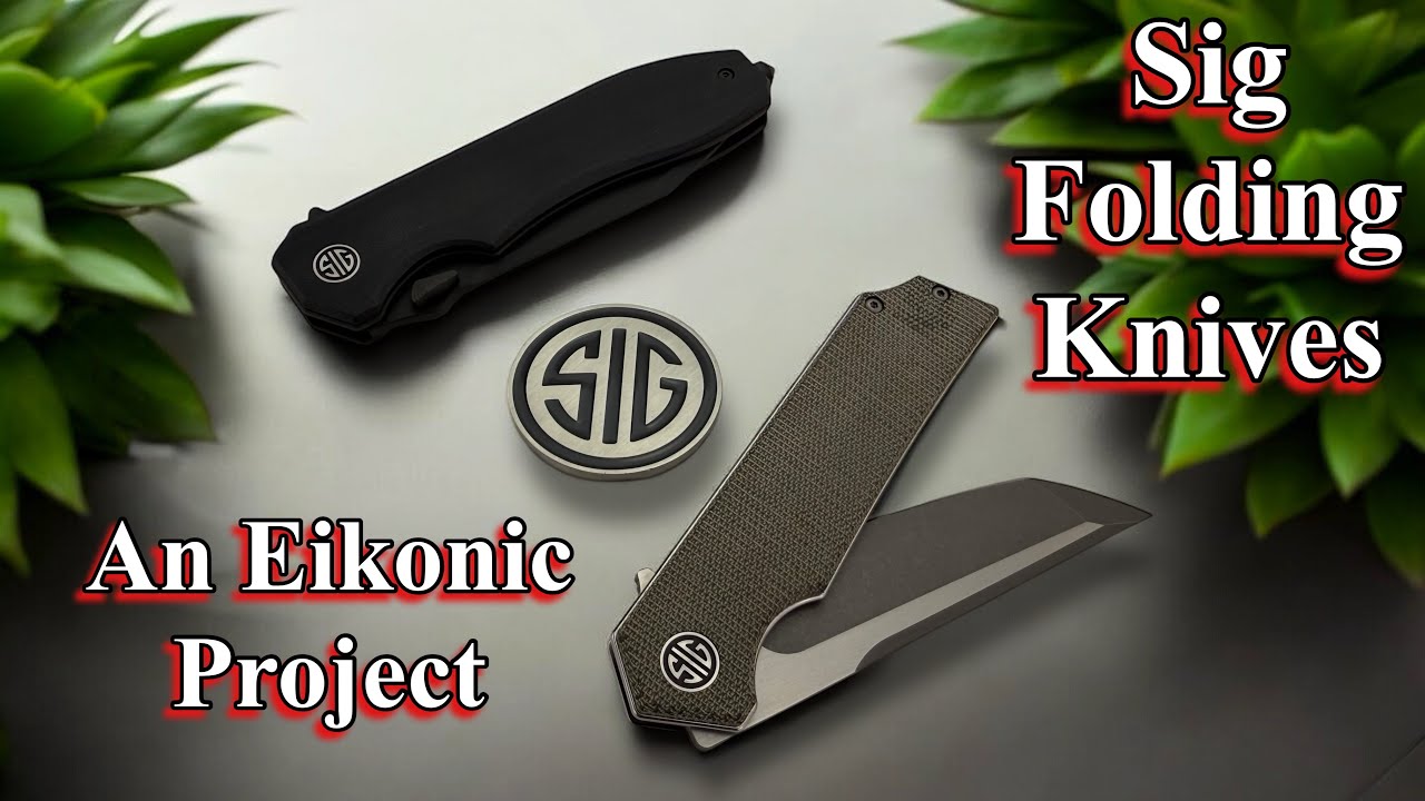 Sig Sauer folding knives by Eikonic