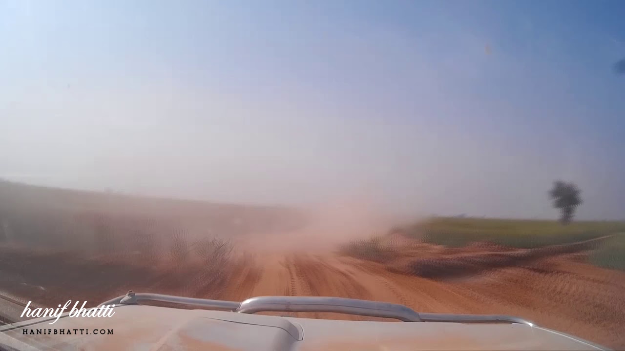 Off road track from Derawar Fort to Rahimyar Khan.