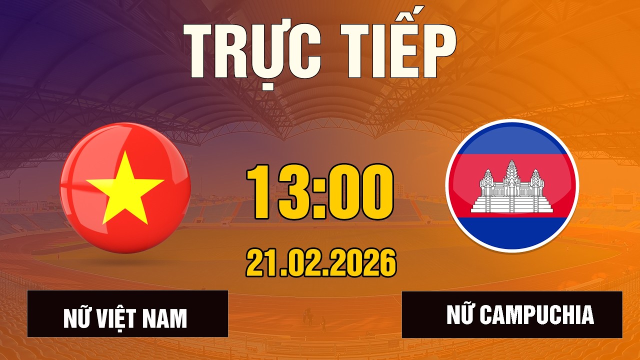 Nữ Việt Nam vs Nữ Campuchia | Nữ Chiến Binh Rồng Vàng Huỷ Diệt Đối Thủ