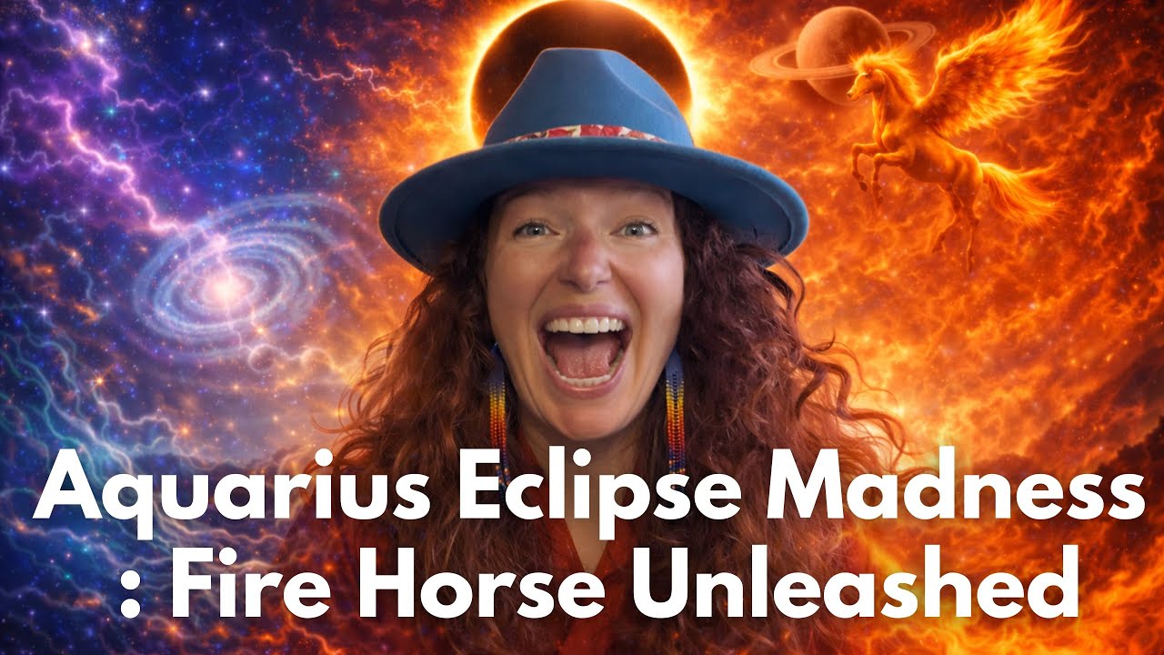 Кармическое затмение в Водолее = Огненная энергия меняет всё 💥 #firehorse2026 #aquariuseclipse #k...