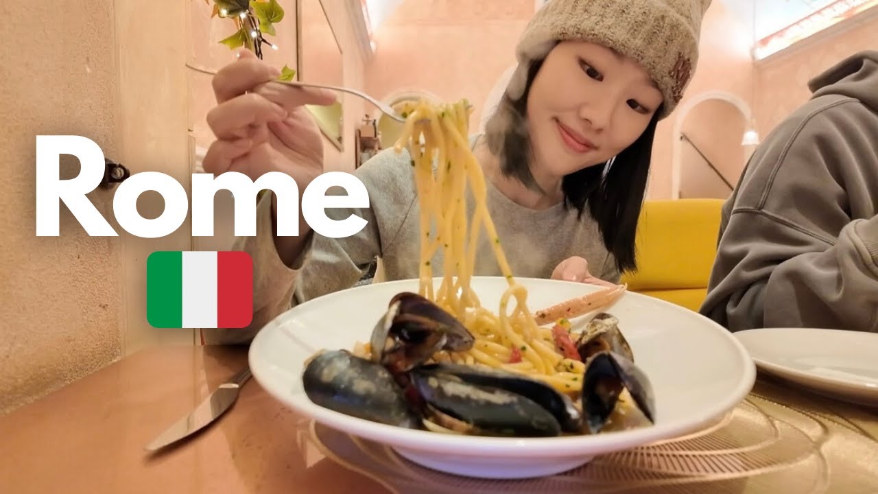 Rome Travel Vlog 🎄🇮🇹 Winter in Italy, What I Ate, Best Things To Do