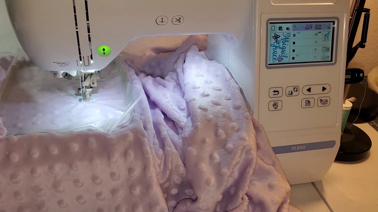 VLOG 8 -Joann's Fabric shopping and working on minky baby blankets for my ETSY Shop