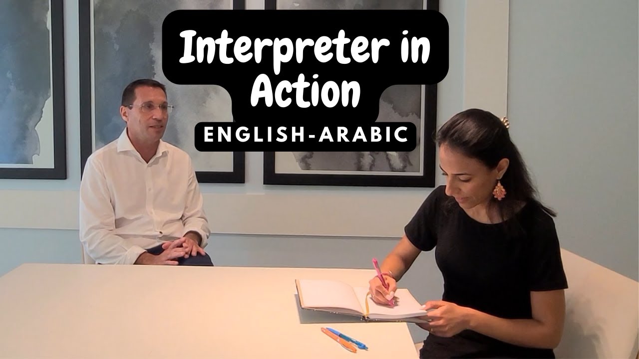 Consecutive Interpreter in Action (In Cuba Vacation!), English-Arabic, Grand Muthu Cayo Guillermo