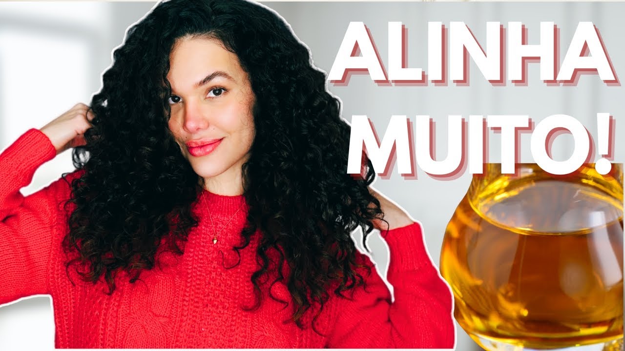 Receita NATURAL que Alinha o Cabelo em Casa e Elimina o Frizz!