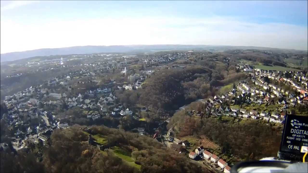 Flug &uuml;ber den Ruhrwiesen