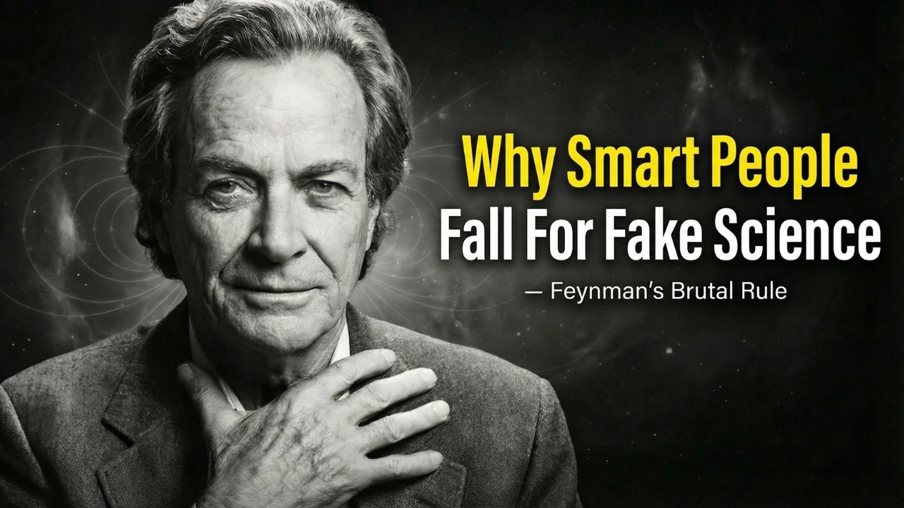 Why Smart People Fall For Fake Science” — Feynman’s Brutal Rule