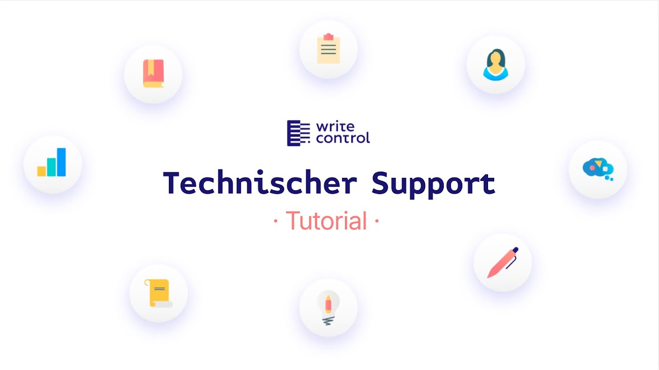 WriteControl Tutorial: Technischer Support und FAQ