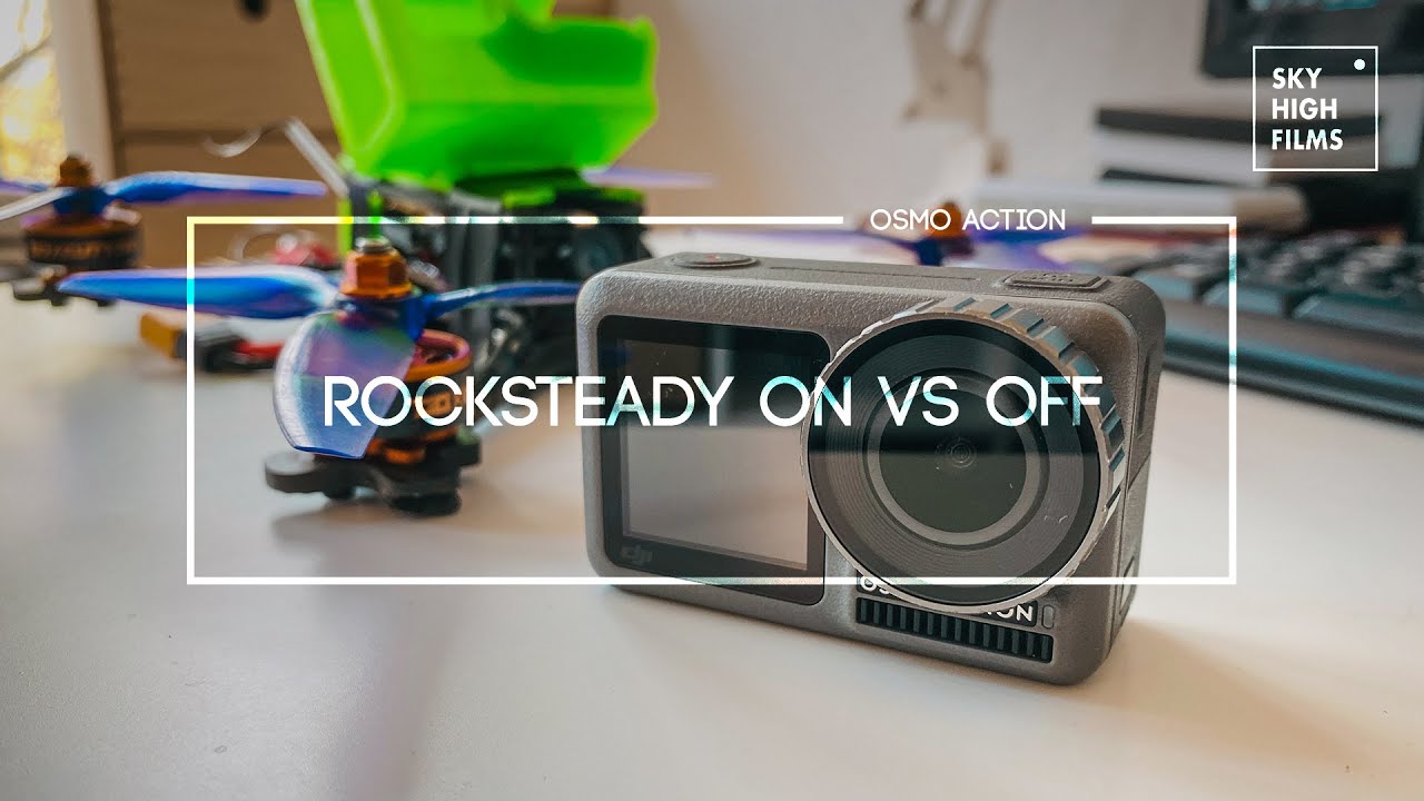 OSMO ACTION | ROCKSTEADY ON VS OFF | FLYING THE OSMO ACTION