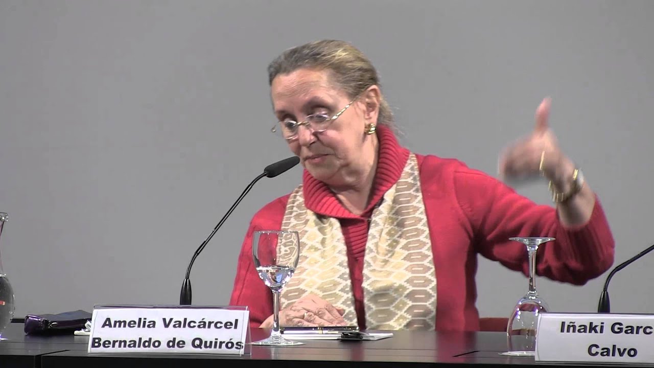 Hitzaldia / Conferencia: Amelia Valcárcel Bernaldo de Quirós