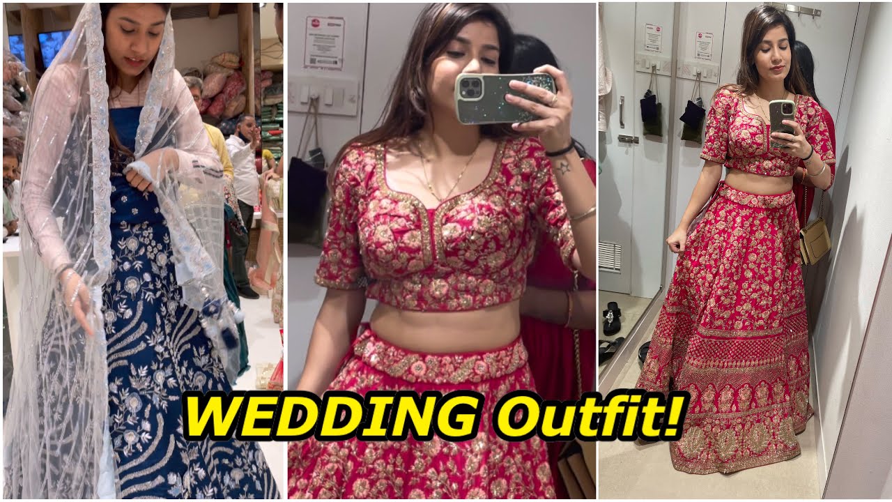 OMG! My WEDDING Outfit Finalised!? 😱| Sejal Wedding Series Vlogs