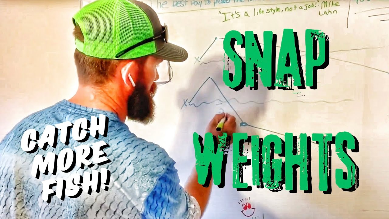 Using snap weights to catch more fish on Lake Erie
