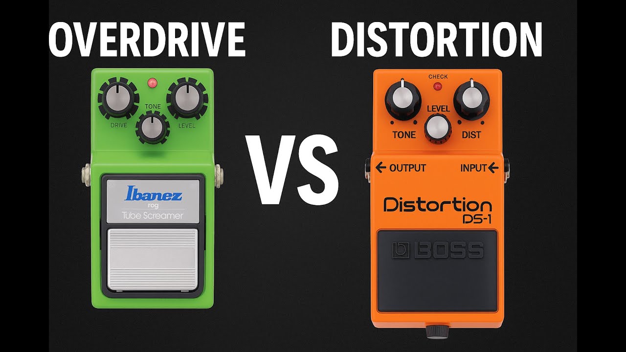 Overdrive vs Distortion – Jaka jest RÓŻNICA i który wybrać?