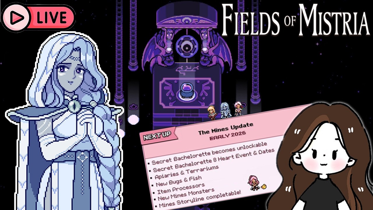 Fields of Mistria Lore is CRAZY | Exploring the NEW Mines