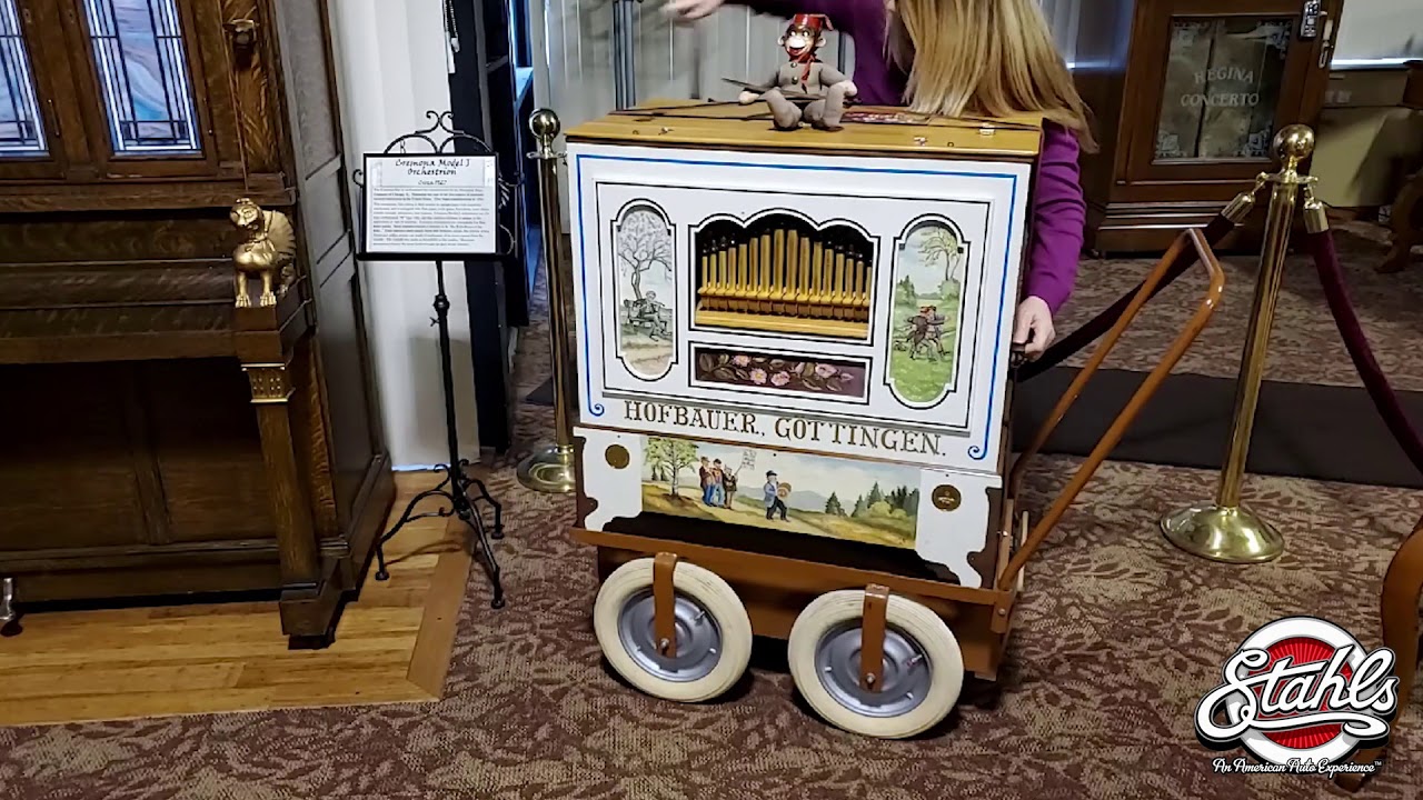 Hofbauer 45-Key Crank Organ at Stahl's Auto Collection
