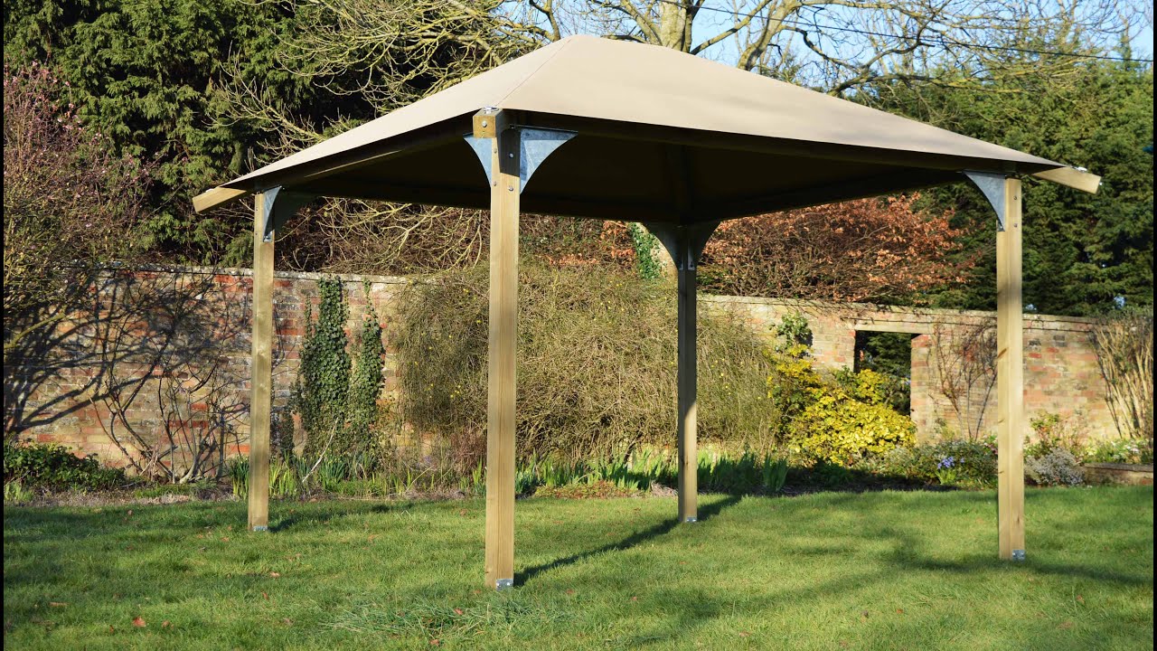 Step By Step Assembly Instructions for the ULTIMATE Wooden Gazebo Kit